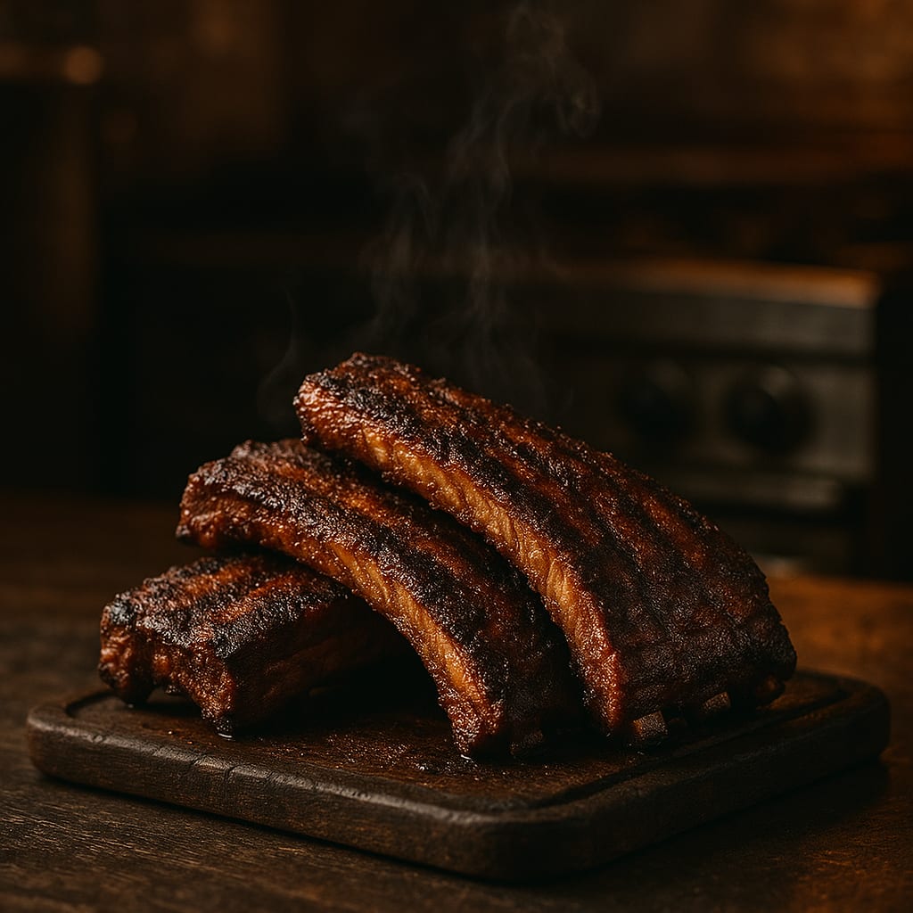 Memphis Dry Rub Ribs — st. louis spare ribs