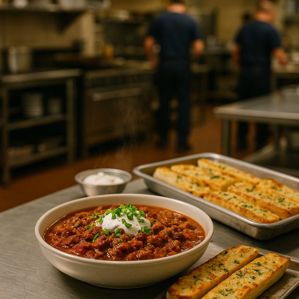 Spicy Tomato Bisque with Grilled Brie Toast — smoky-spiced bisque with melty brie toast on the side