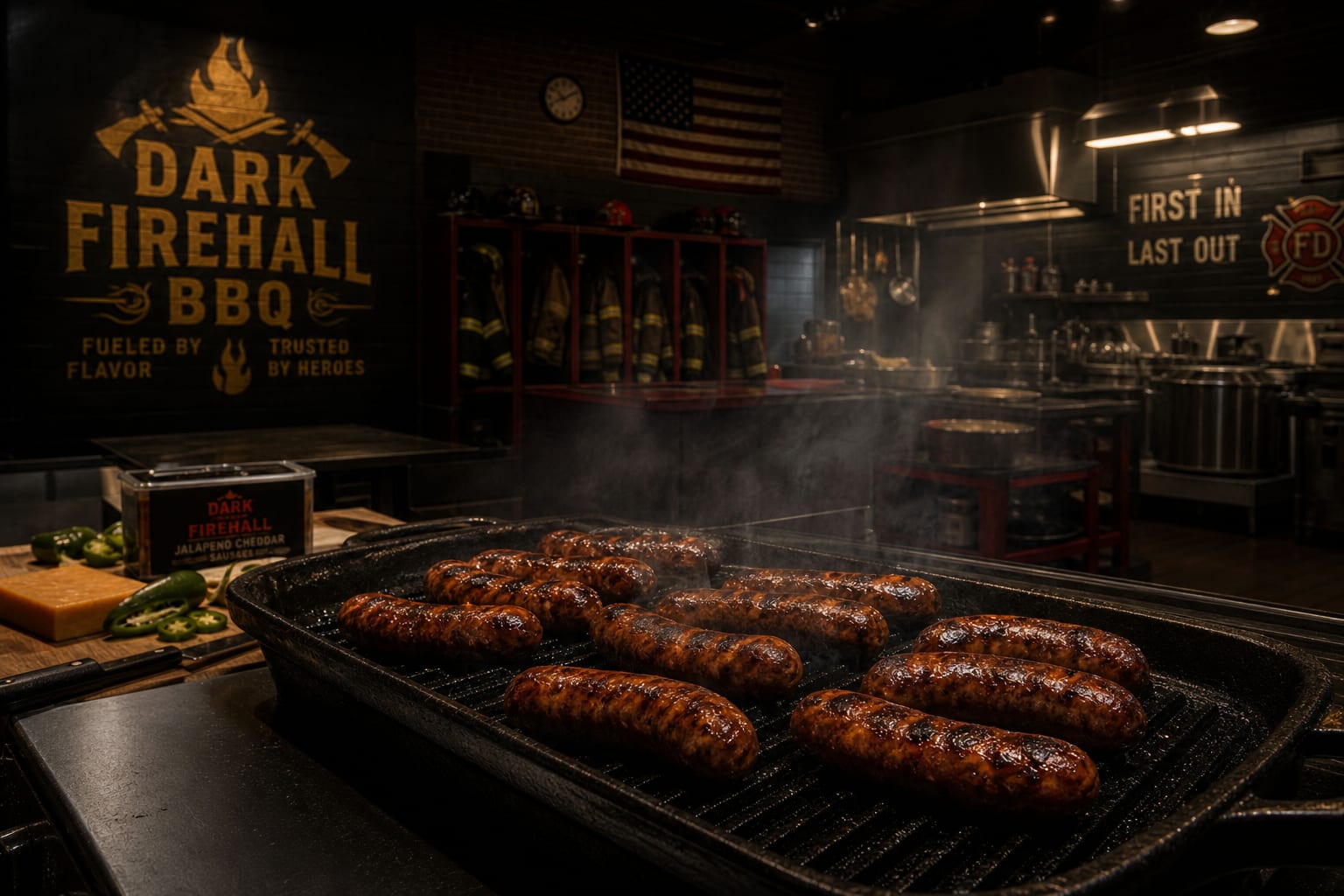Jalapeño Cheddar Smoked Sausages — jalapeño cheddar sausage links