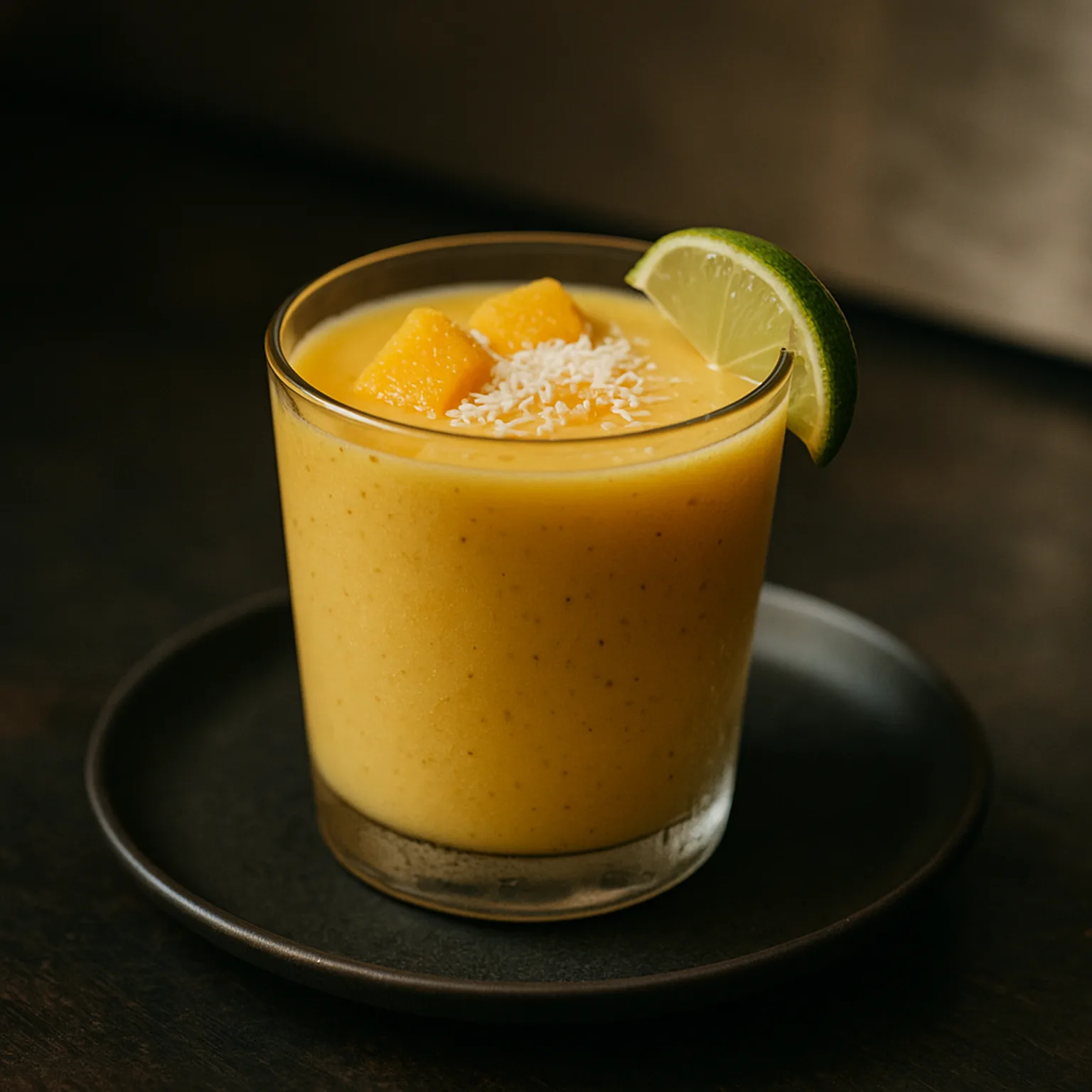 Tropical Mango Greek Yogurt Smoothie